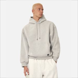 IOTA SPORTS Top Qualité Élégant 100% Coton Polaire Pull À Capuche Logo Personnalisé 3D Broderie High Street Style Unisexe Hoodies - Product Image 6