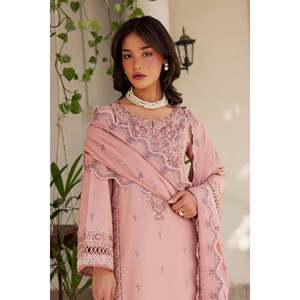 เสื้อปักสนามหญ้า BATIK-3PC พร้อมตาข่ายคาดดิและ Trouser-BIC-4743ปัก - Product Image 3