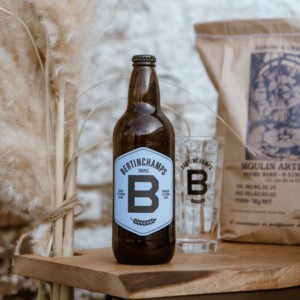 Bertinchamps Belgique 50cl Triple bière premium malt épices artisanale golden ale vente en gros étiquette personnalisée commandes en gros fournisseur d'exportation - Product Image 1
