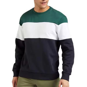 Sudadera de cuello redondo con logotipo personalizado de alta calidad para hombre, ropa de invierno de moda de estilo Vintage de algodón Unisex - Product Image 3