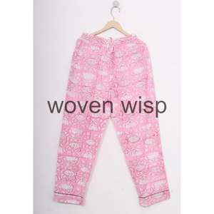 Ropa de dormir de alta calidad para mujer, pijamas de satén y algodón, ropa de dormir para hombre, tela cómoda y elegante - Product Image 3