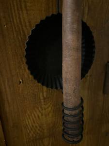 Palo de vela de tipo de pie forjado Hierro forjado Mano forjado Palo de vela de tipo de pie Hierro forjado Escaneo de textura de mano dinavian - Product Image 5