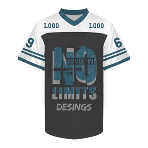 Camiseta de fútbol suelta transpirable moda americana Y2K Camiseta holgada Jersey Casual Streetwear Unisex manga corta - Product Image 5