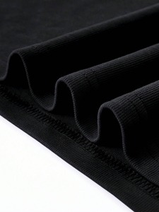 T-shirt uni à manches longues pour homme en coton/fibre de bambou, respirant, de haute qualité, fabriqué au Pakistan, prix de gros - Product Image 3
