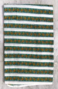 ผ้าฝ้าย100% บล็อกมือพิมพ์ลาย jaipur มรดกทางวัฒนธรรมแบบดั้งเดิมเป็นมิตรกับสิ่งแวดล้อม - Product Image 2