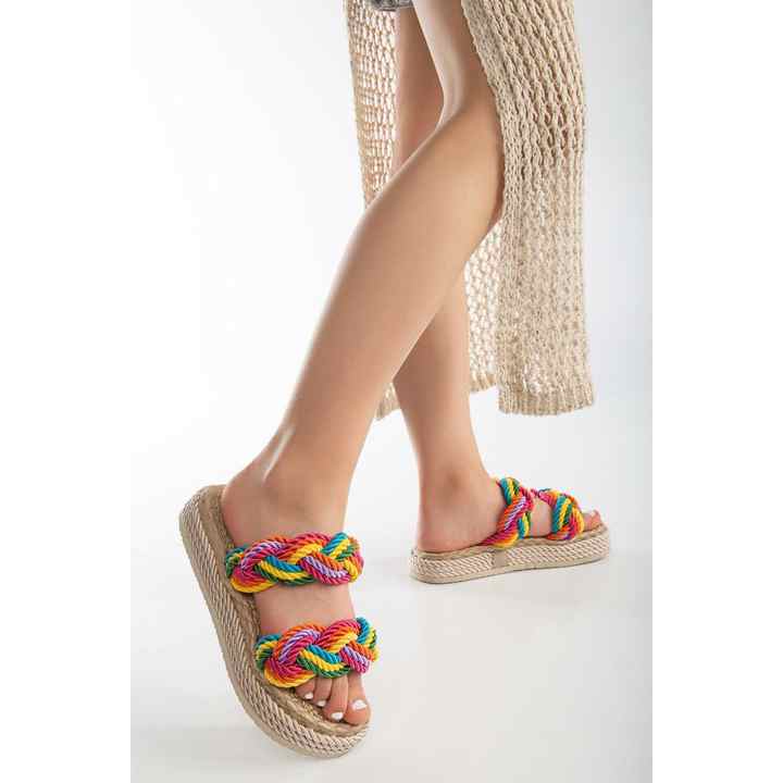 Suins Duccia Women's Rope Slippers String Slippers