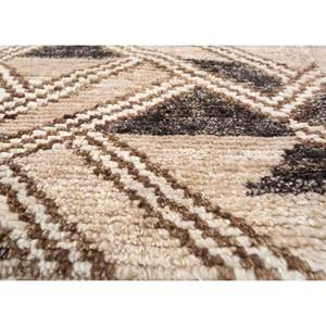 Alfombra Afgana Azul Manifest Tejida a Mano con Patrón Geométrico y Abstracto, Forma Rectangular para Sala de Estar - RE-1509 - Product Image 3