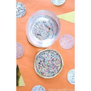 Posavasos modernos de resina con patrones geométricos para una decoración elegante de la Mesa a un precio muy asequible - Product Image 2