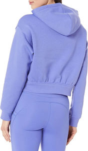 Nouvelle arrivée 2025 Drop shoulder Hoodies pour femme Yoga Crop Top Sweatshirts Unisexe Slim Fit Pas Cher Prix - Product Image 2