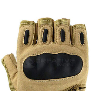 Venta al por mayor de guantes de seguridad tácticos de medio dedo para actividades al aire libre ciclismo y pesca - Product Image 4
