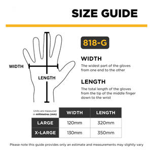 Gants de soudage TIG en cuir de vache fendu en grain de chèvre Protection réfléchissante des mains pour la construction Gants de sécurité pour main bras - Product Image 6