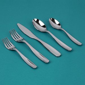 Juego de Cubiertos de Metal Decorativo, Nuevo, para el Hogar, Bodas, Cocina, Utensilios de Acero Inoxidable - Product Image 6