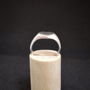 Top qualité en argent Sterling 925 coeur 9mm chevalière pour femmes hommes gravure bijoux à bricoler soi-même faisant Base de bijoux personnalisable - Product Image 4