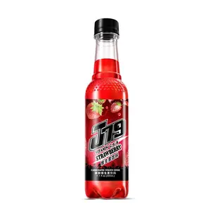 Best selling Carbonated Vitamin Drink J79 330ml Strawberry flavor manufacturer Private Label OEM ODM BRC HALAL