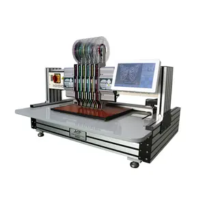 [EHYUN KOREA] Machine de fabrication de motifs de paillettes hotfix informatisée Machine de transfert de chaleur de décoration de broderie