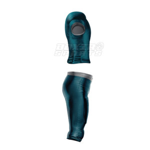 Conjuntos de uniformes de fútbol americano de manga corta personalizables, de talla grande, transpirable, que absorbe la humedad, de secado rápido, diseña tu propia ropa - Product Image 3