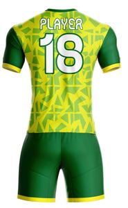 High Quality New Season V-Neck Soccer Jersey Short Sleeve Printed Breathable Design Comfortable for Adults Wholesale - Product Image 3