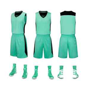 Usine OEM de maillots de basket-ball avec logo personnalisé |   Uniforme en maille de polyester - Product Image 1