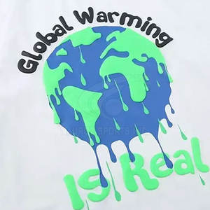 T-shirts à manches courtes de haute qualité, imprimés, en polyester/coton, légers, écologiques, à séchage rapide, best-sellers - Product Image 3