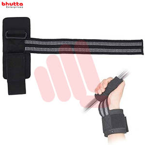 Sangles de poignet en néoprène de haute qualité OEM pour l'haltérophilie Logo personnalisé Équipement de levage de gymnastique Matériau en coton résistant - Product Image 3