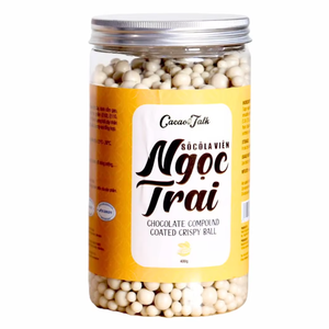 Fournisseur d'exportation en vrac Vente en gros OEM/ODM Boules croustillantes au chocolat composé solide HALAL Perle Argent Boules croustillantes Bonbons Bon prix - Product Image 1