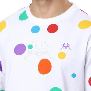 T-shirt surdimensionné confortable T-shirt taille personnalisée respirant en stock T-shirt surdimensionné en coton - Product Image 6