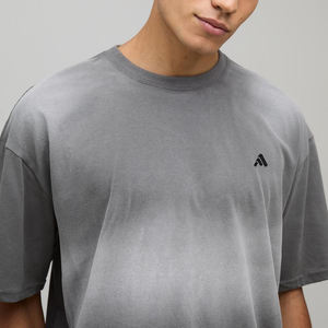 Camisetas de Manga Corta para Hombre, Estilo Urbano, Verano, 100% Algodón, Lavado Ácido, Transpirables, al por Mayor - Product Image 3