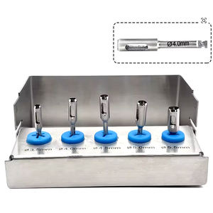 High Quality 5pcs Electric Dental Implant Tissue <b>Punch</b> <b>Set</b> Surgical Drills Kit for Implantology Soft Tissue Surgery - Product Image 4