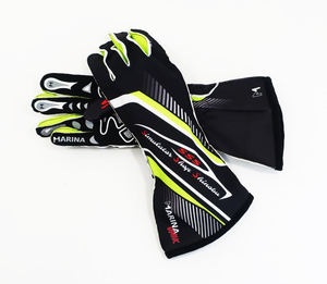 Gants d'entraînement tactiques en spandex personnalisables, coupe-vent, écran tactile, anti-impact, pour les sports de plein air, karting, course, décontracté - Product Image 2