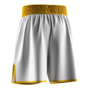 Shorts de boxe pour hommes de qualité supérieure, logo personnalisé, shorts d'arts martiaux confortables, plusieurs couleurs, vente en gros de vêtements de combat - Product Image 6