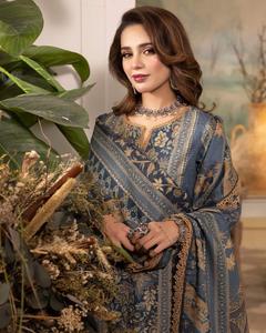ใหม่สบายๆแฟนซีงานแต่งงานEid Collectionสนามหญ้าSalwarชุดSalwar Kameez Hot DesignโดยWS INTERNATIONALการออกแบบที่สวยงาม - Product Image 3
