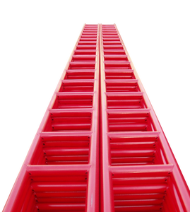 Scala a gancio in acciaio zincato per impalcature, resistente, per accesso verticale in edilizia - Product Image 5
