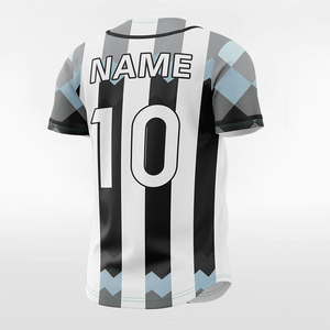 High Quality 100% <b>Polyester</b> Printed Baseball Jersey Breathable Anti-Bacterial Quick Dry Plus Size Anti-UV Custom Logo OEM - Product Image 4