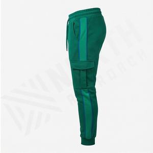Custom Cargo Pants <b>Elastic</b> <b>Waist</b> Men Women Nylon Casual <b>Trousers</b> Plus Size Stacked Sweatpants Pockets Utility Outdoor Streetwear - Product Image 3