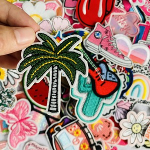 แผ่นปะเย็บปักแบบปรับแต่งได้แผ่นปะติดโลโก้แบบไม่มีลวดลายสำหรับผ้ายี่ห้อหมวกและเสื้อเชิ้ต - Product Image 5