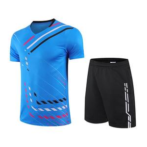 Vente en gros d'usine Maillot de badminton unisexe à séchage rapide Chemises de tennis personnalisées Fabrication en gros respirante et écologique - Product Image 1
