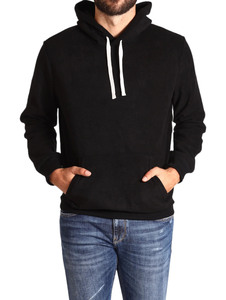 เสื้อเจอร์ซี่มีฮู้ดสำหรับผู้ชายเสื้อลำลองฤดูหนาวสีดำแบบกำหนดเองสไตล์ล่าสุด - Product Image 2