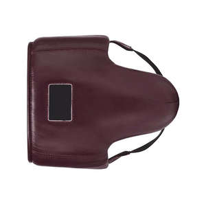 Hot Selling Comfortable Boxing Groin Guard Low MOQ Cowhide Leather Boxing Groin Guard for Sale - Product Image 2