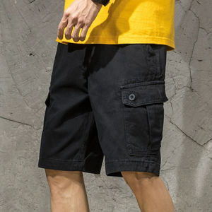 Short de sport décontracté ample OEM avec logo personnalisé design de marque à la mode taille moyenne vêtements de travail minces d'été ShortsDDP expédition - Product Image 6