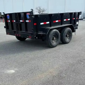 Remolque Agrícola de Acero Resistente, Nuevo, con Volquete Hidráulico, Alta Capacidad, 1001-2000 kg, 7x14 - Product Image 1