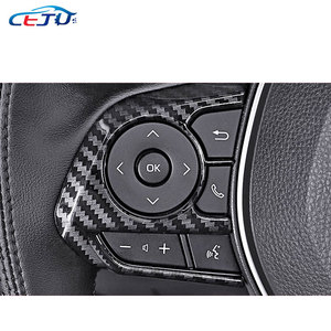 ABS Carbon Look kit interni auto copri volante per Toyota Camry 2018-2024 <span class=keywords><strong>Suzuki</strong></span> Swace Corolla 2019 2022 a croce - Product Image 3