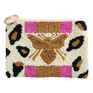 Bolsa de monedas bordada Boho Chic con cuentas pedidos personalizados cuentas hechas a mano cuentas bordadas bolsa de monedas logotipo personalizado aceptado - Product Image 2