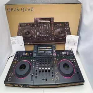 Controlador de DJ Profesional Todo en Uno de 4 Canales DJ OPUS-QUAD, Listo para Enviar, de Plástico, con Pantalla Retroiluminada, MIDI y USB - Product Image 2
