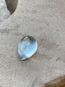 Cabujones naturales con forma de pera Aguamarina de color superior, piedra con buen brillo, piedras preciosas sueltas para hacer joyas de 12,33 quilates - Product Image 4