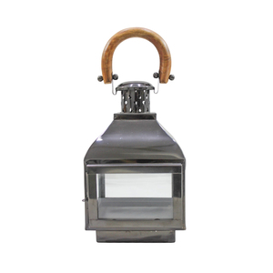 Stylish Home <b>Black</b> Nickel Metal <b>Lantern</b> For Wedding Decoration - Product Image 2
