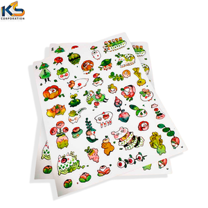 สติกเกอร์แผ่นตัดรอยจูบพิมพ์ลาย UV ทำจาก PVC ออกแบบได้ตามต้องการ-สติกเกอร์ตกแต่งสมุดบันทึกไดอารี่ส่วนตัวและการส่งเสริมการขาย - Product Image 4