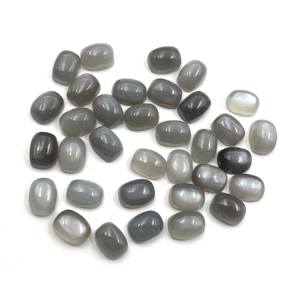 Piedra Lunar Gris Natural, Corte Cojín, Cabujón de 5-20 mm para Joyería Hecha a Mano, Certificada por IGI - Product Image 2