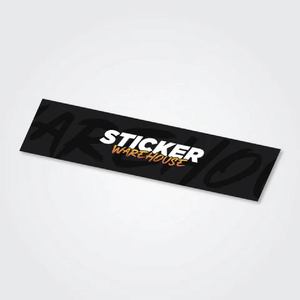 Custom Designed UV Resistant Waterproof Outdoor <b>Car</b> Bumper <b>Sticker</b> Custom Printed Logo with Durability and High Visibility - Product Image 6