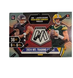 100% scellé en usine sur la boîte de 6 blasters Panini Mosaic Football 2024 pour les acheteurs en gros - Product Image 4