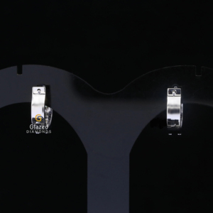 Autres boucles d'oreilles de mode entièrement glacé en argent sterling s925 avec testeur de diamant de passe de clarté vvs diamants de Moissanite - Product Image 2